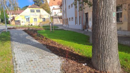 Nové veřejné prostranství v ulici Havlíčkova