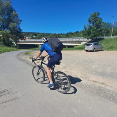 Napojení cyklostezky na Malé Straně